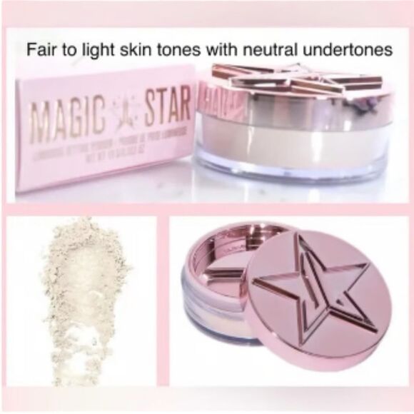 Jeffree Star Magic Star Luminous Setting Powder Translucent 0.353 Oz. NIB - Picture 3 of 4